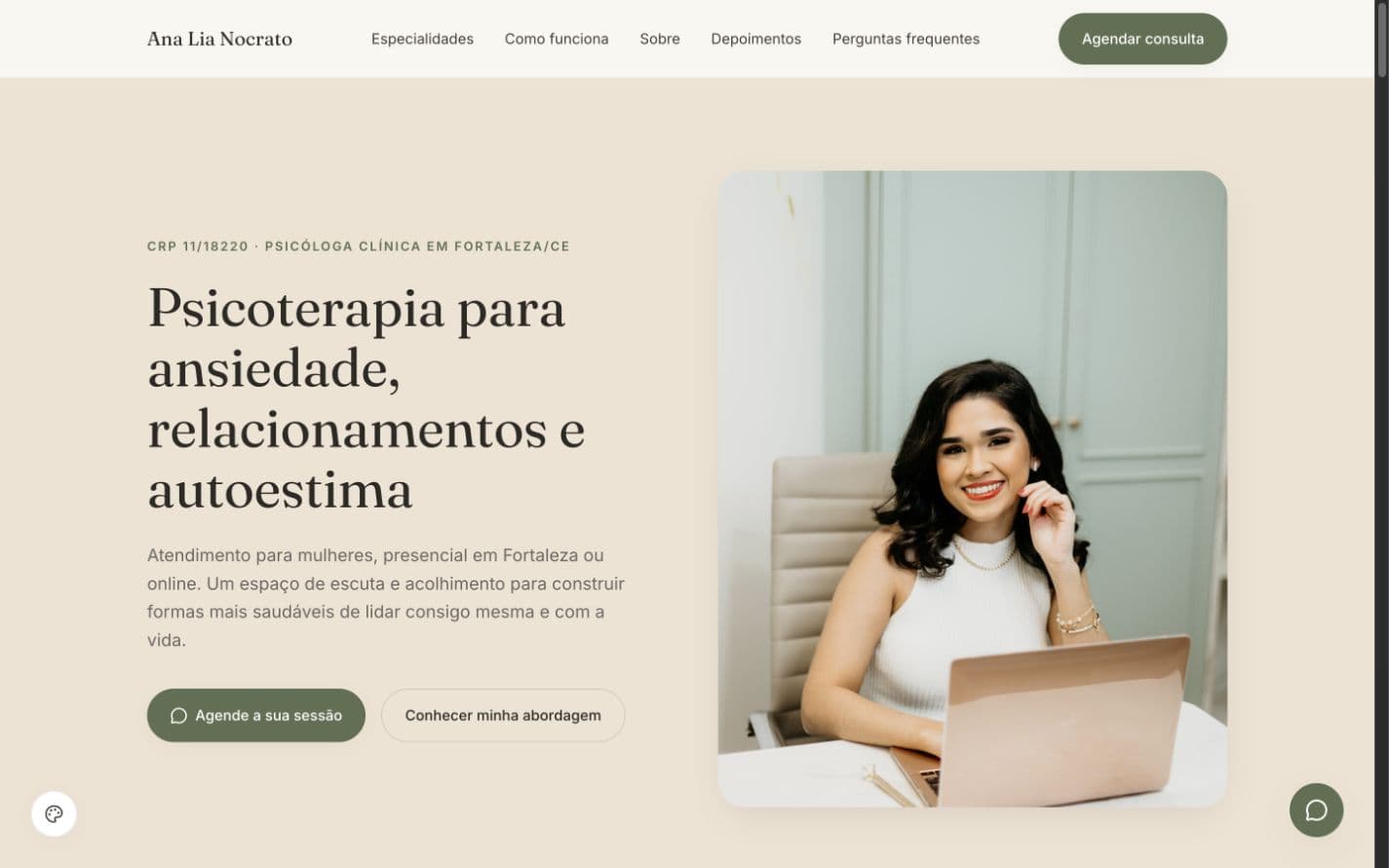 Prévia do projeto Ana Lia Nocrato